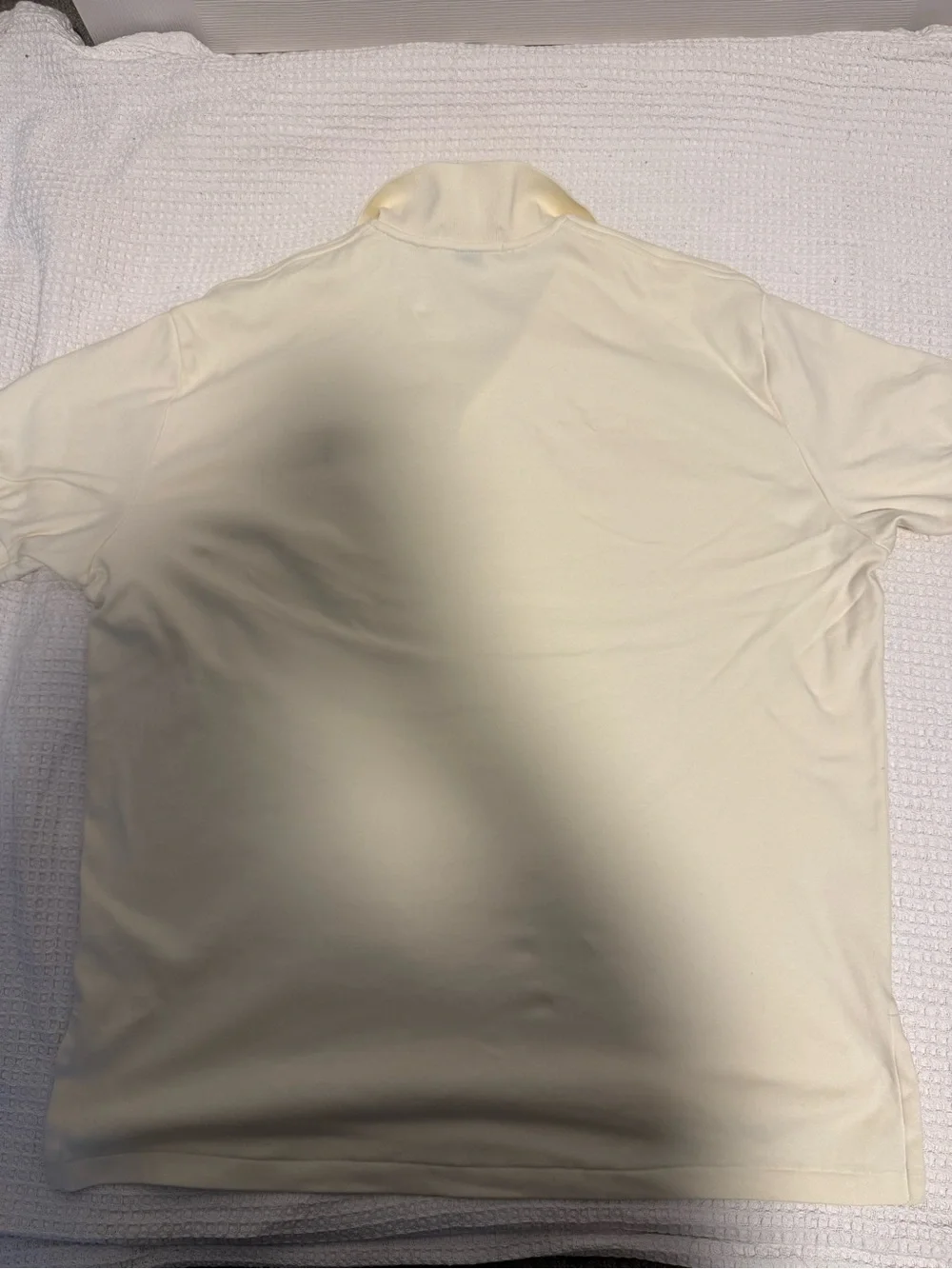 Ralph Lauren Polo Shirt in Light Cream with Embroidered Pony